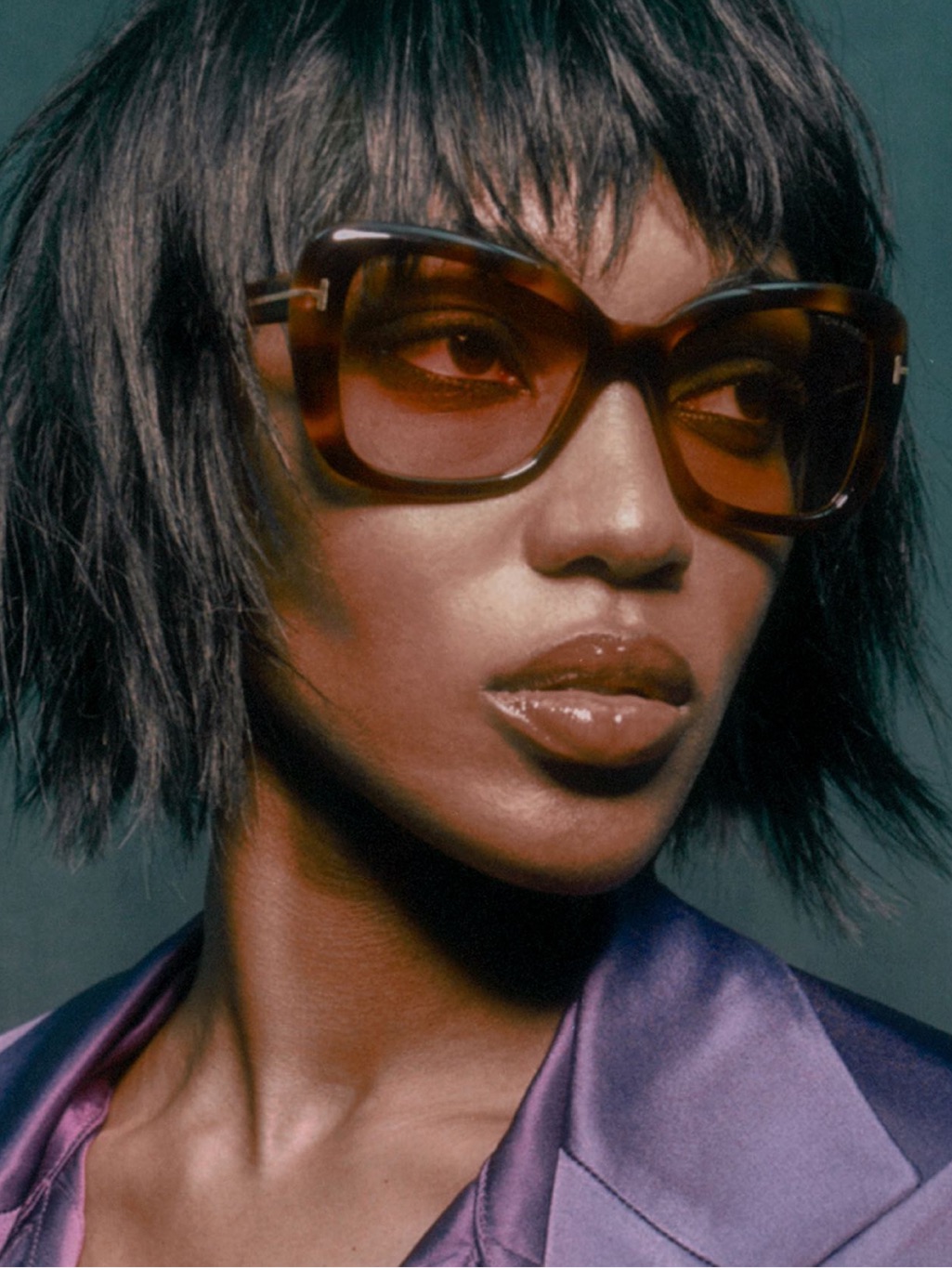 Tom Ford Maeve Havana/Brown Butterfly Sunglasses Tf1008